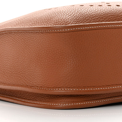 Hermes Taurillon Clemence Evelyne III GM Gold 9 of 14