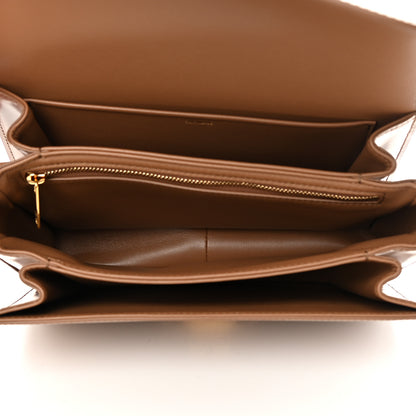 Celine Shiny Calfskin Medium Triomphe Bronze 5 of 14