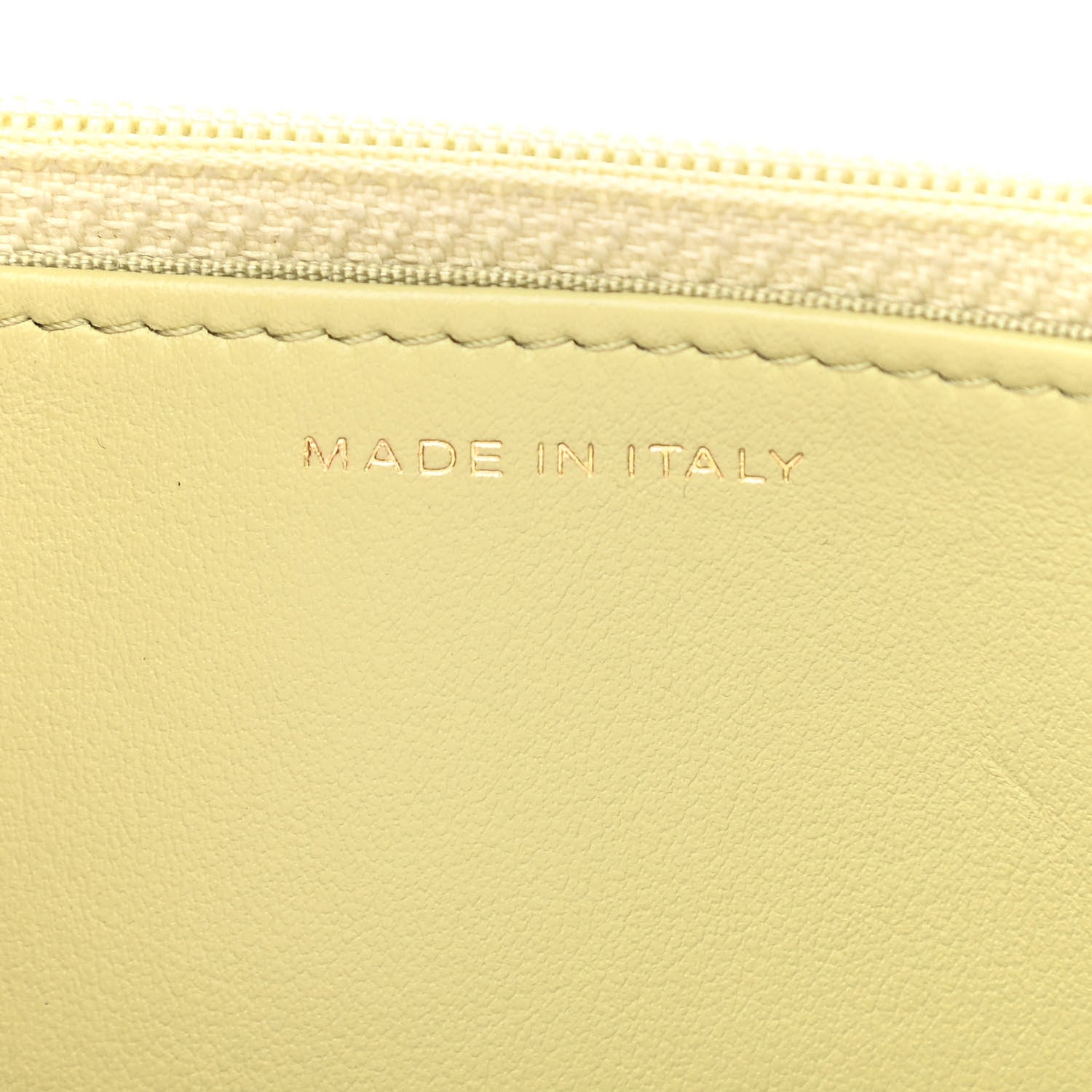 Chanel Caviar Quilted French New Wave Chain CC Wallet On Chain WOC Light Green 7 of 12