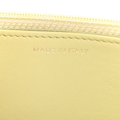 Chanel Caviar Quilted French New Wave Chain CC Wallet On Chain WOC Light Green 7 of 12
