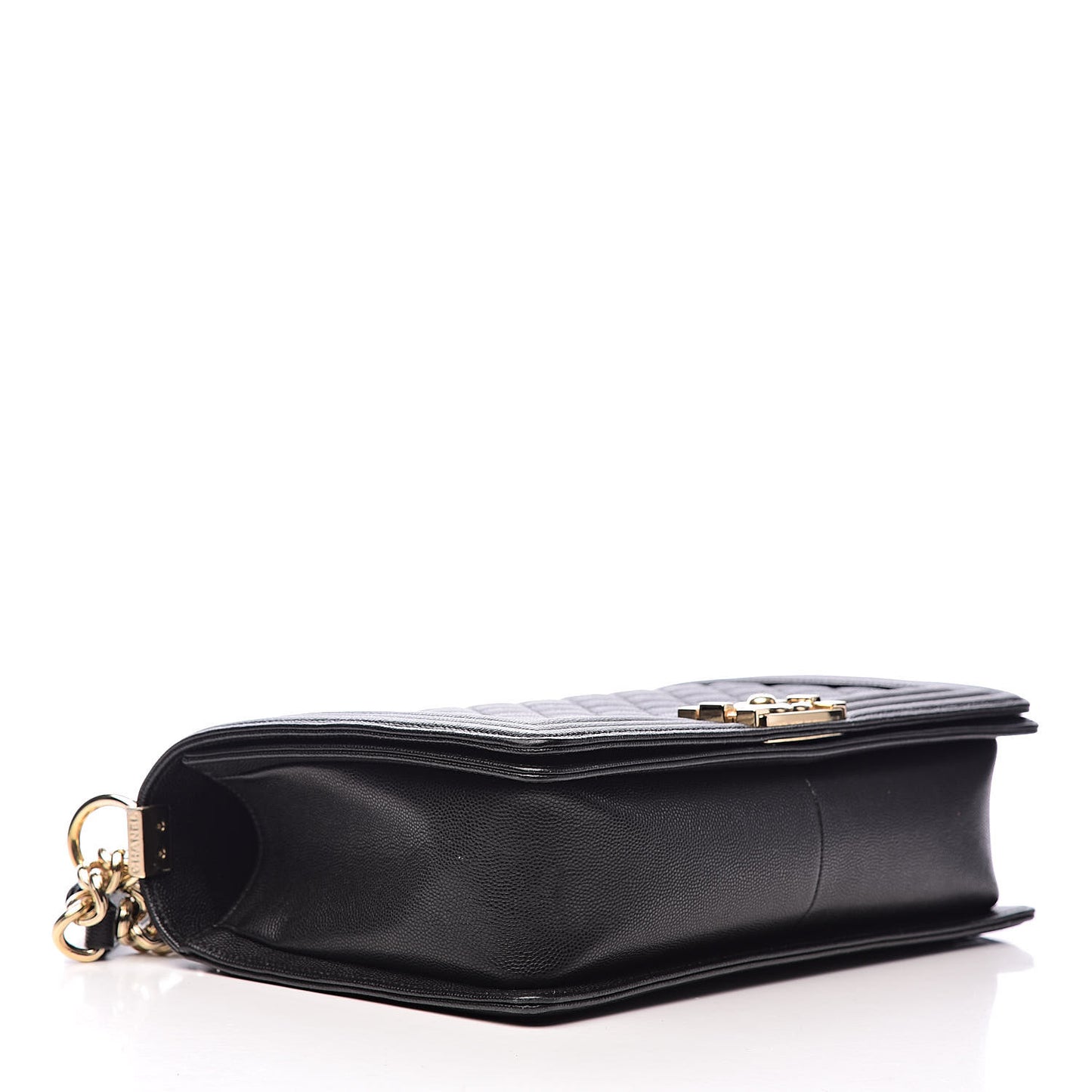 Caviar Quilted New Medium Boy Flap Black