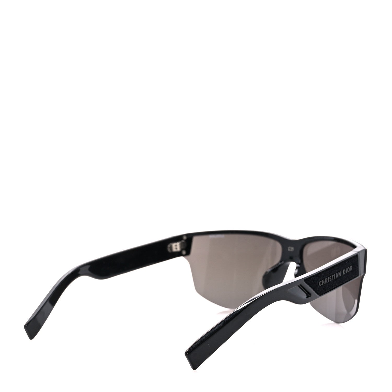 Christian Dior Acetate Mirrored Diorxtrem M2U Mask Sunglasses Black 4 of 7
