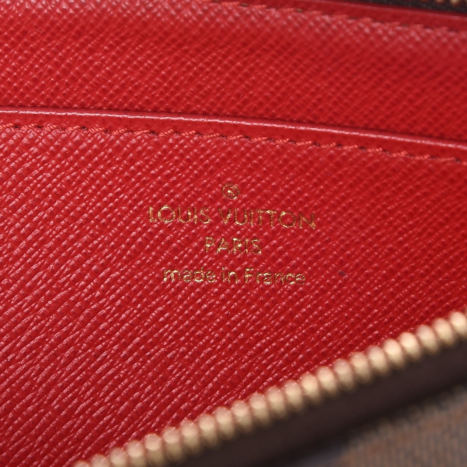 Louis Vuitton Damier Ebene Complice Trunks and Bags Wallet Red 6 of 6