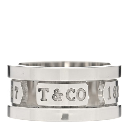 Tiffany Sterling Silver 1837 Elements Ring 52 6 1 of 4