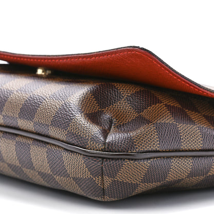 Louis Vuitton Damier Ebene Musette Tango Long Strap 10 of 10