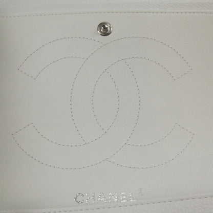 Chanel Caviar Jumbo Flap White 10 of 12