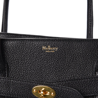 Mulberry Classic Grain Bayswater Zip Tote Black 7 of 11