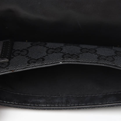 Gucci GG Monogram Web Flight Belt Bag Black 7 of 15