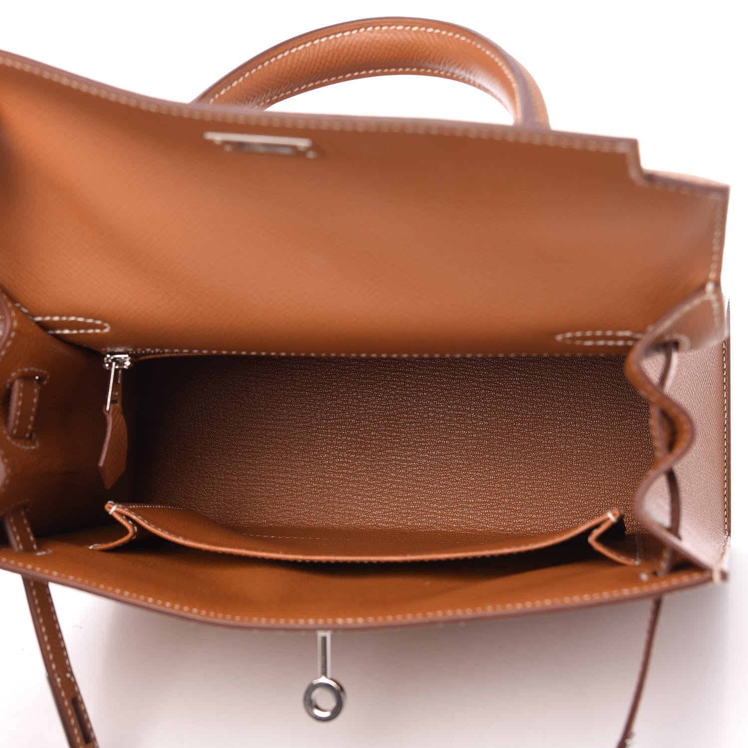 Hermes Epsom Kelly Sellier 25 Gold 5 of 11