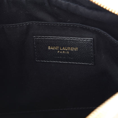 Saint Laurent Calfskin Matelasse Monogram Lou Camera Bag Nude Powder 7 of 8