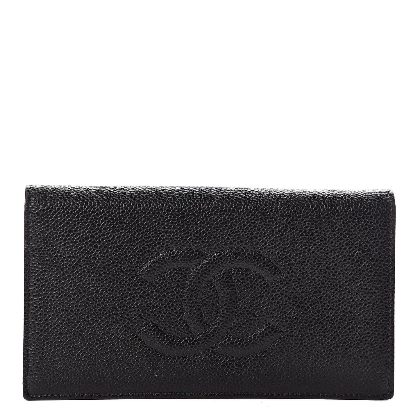 Caviar Timeless CC Yen Wallet Black