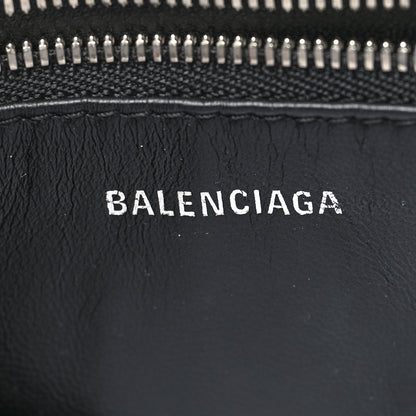 Balenciaga Calfskin XS Triangle Chain Duffle Rouge Grenat 6 of 14