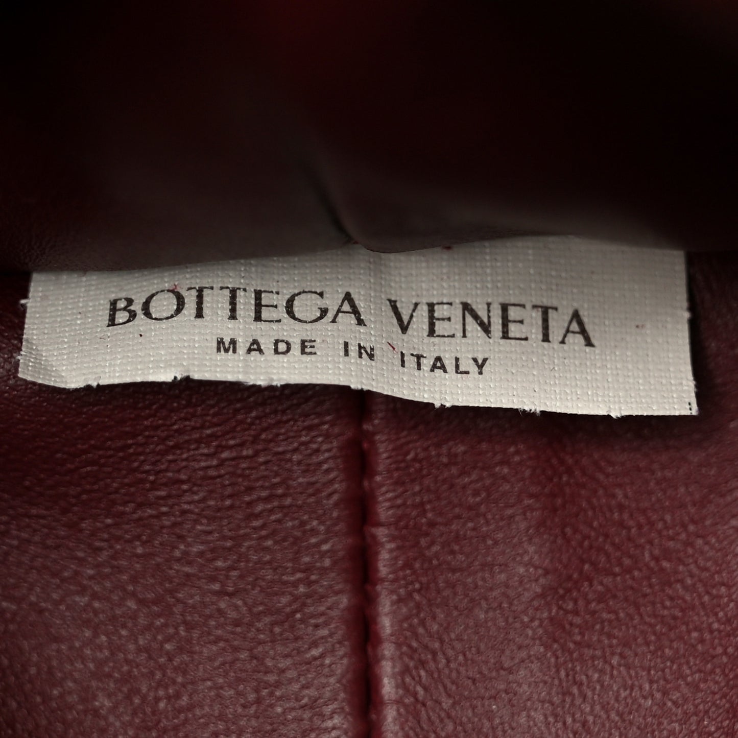 Nappa Intrecciato Small The Lauren 1980 Clutch With Chain Barolo
