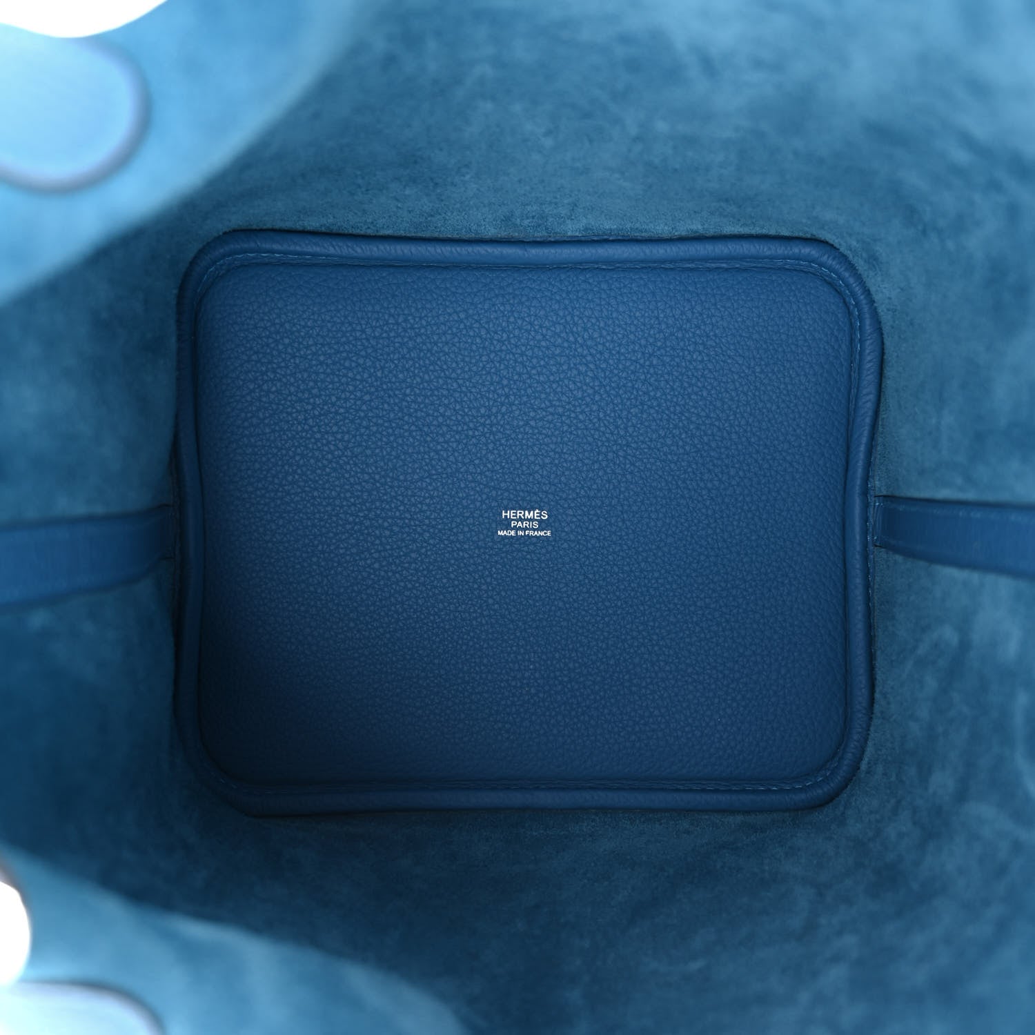 Hermes Taurillon Clemence Picotin Lock 22 MM Bleu Zanzibar 5 of 10