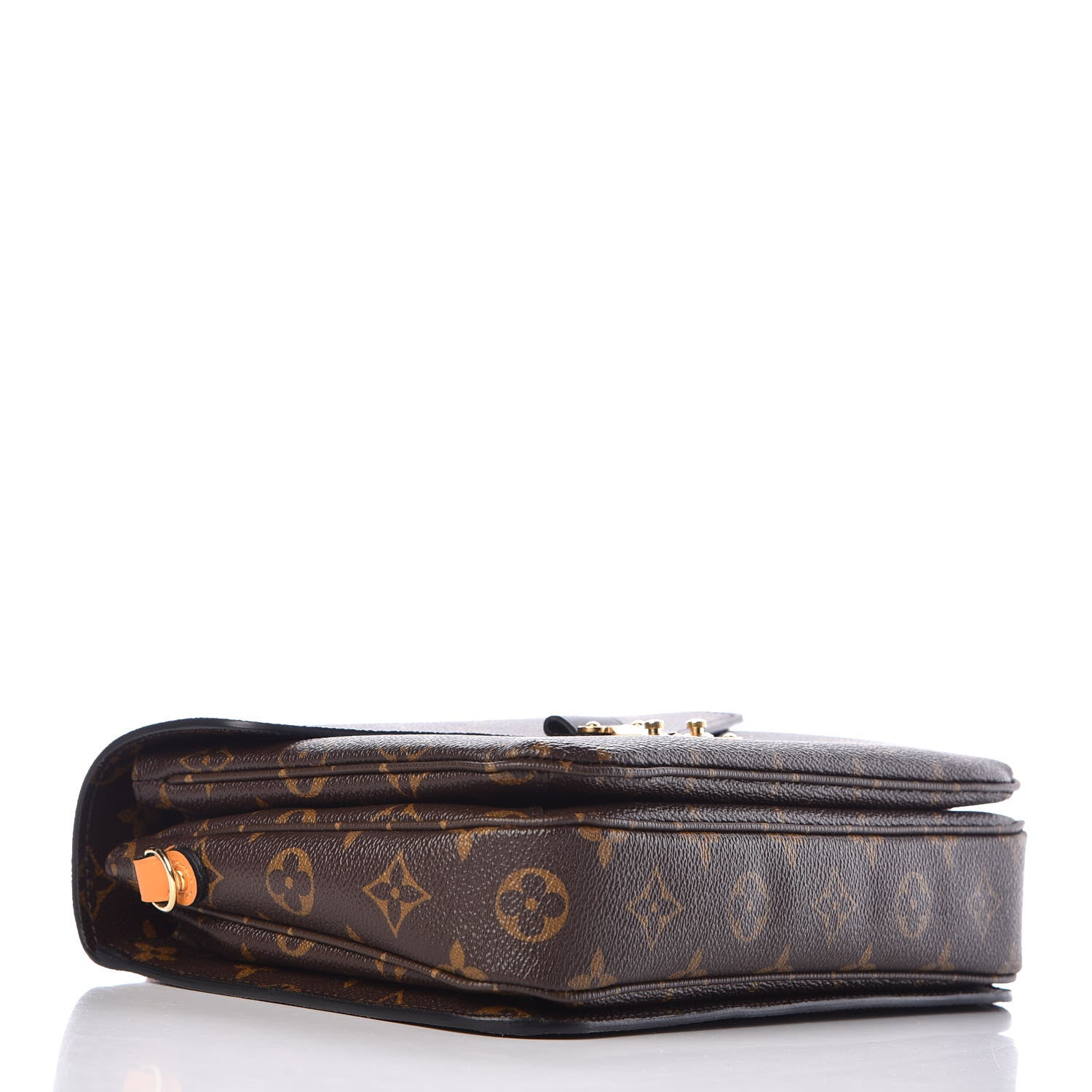 Louis Vuitton Monogram Braided Pochette Metis Coquelicot 4 of 8