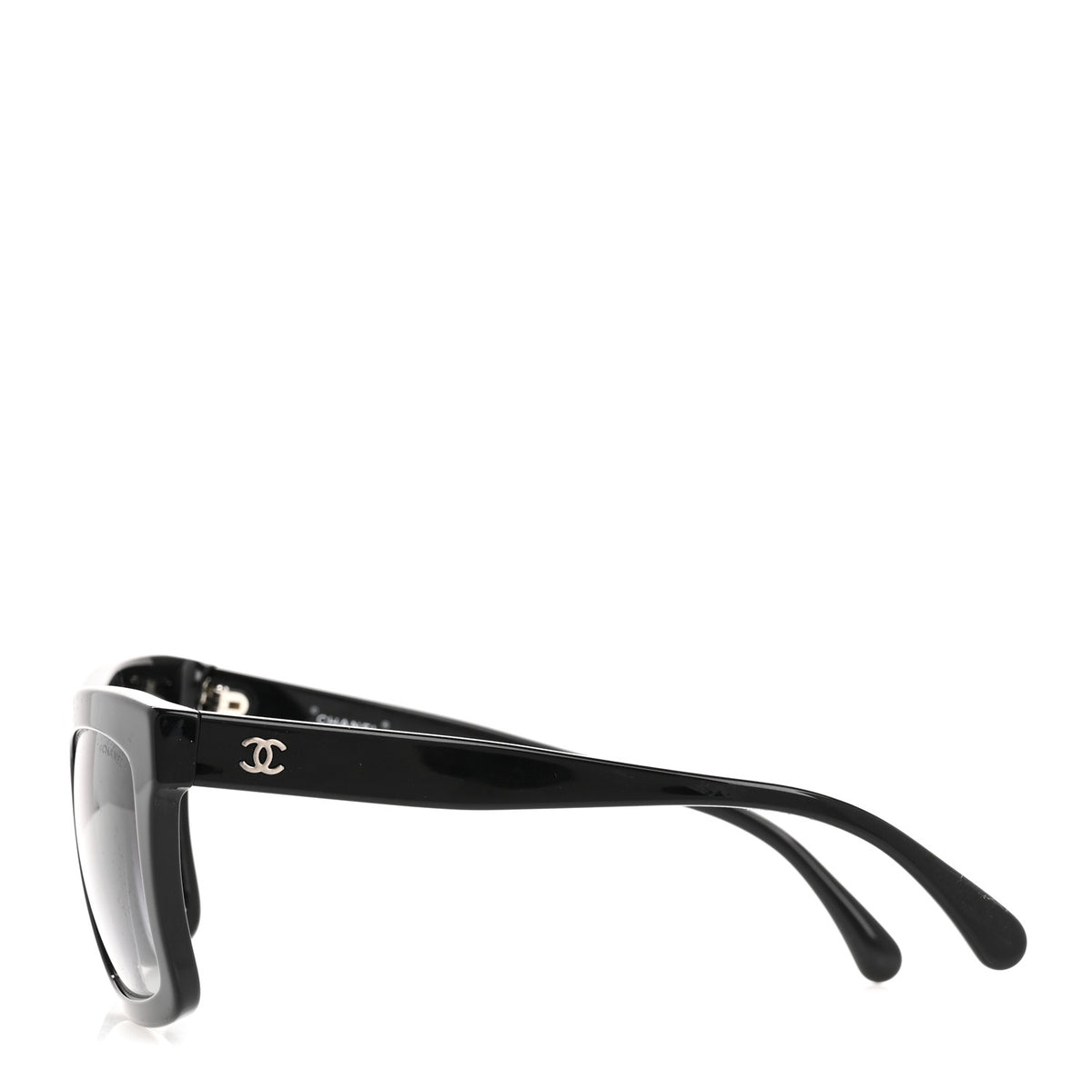Chanel Acetate Oversized Square Sunglasses 71042 Black  display picture 1