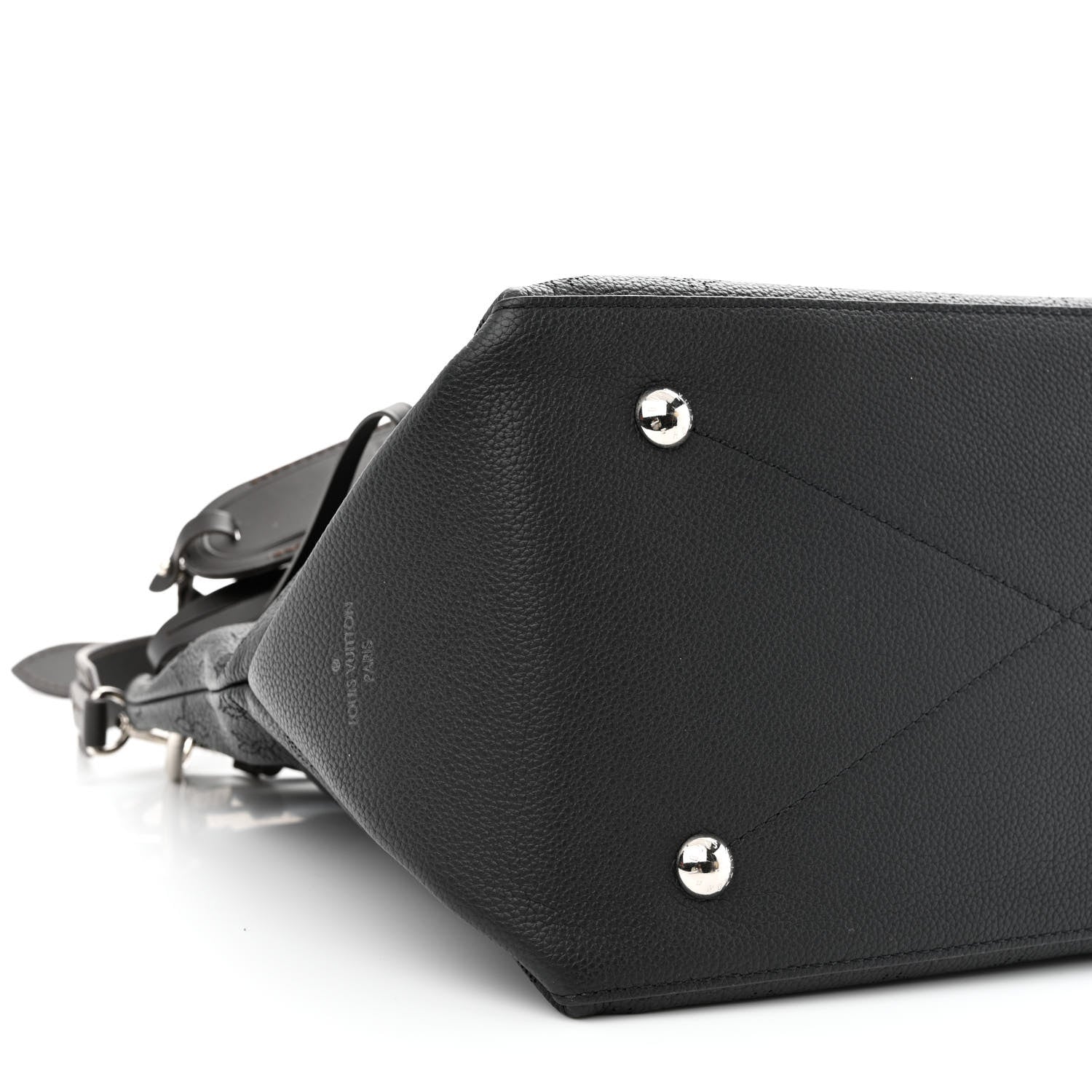 Louis Vuitton Mahina Beaubourg Hobo MM Black 9 of 10