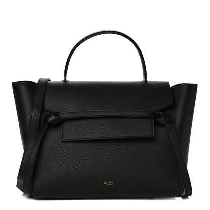 Celine Grained Calfskin Mini Belt Bag Black 1 of 12