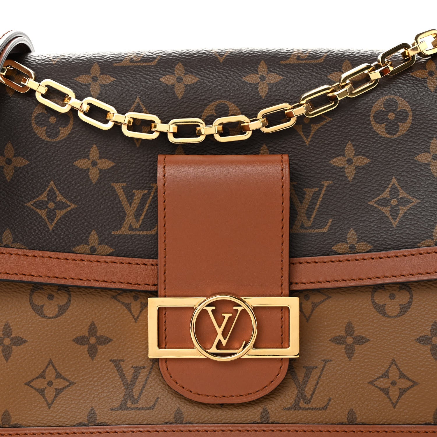 Louis Vuitton Reverse Monogram Dauphine MM 7 of 11