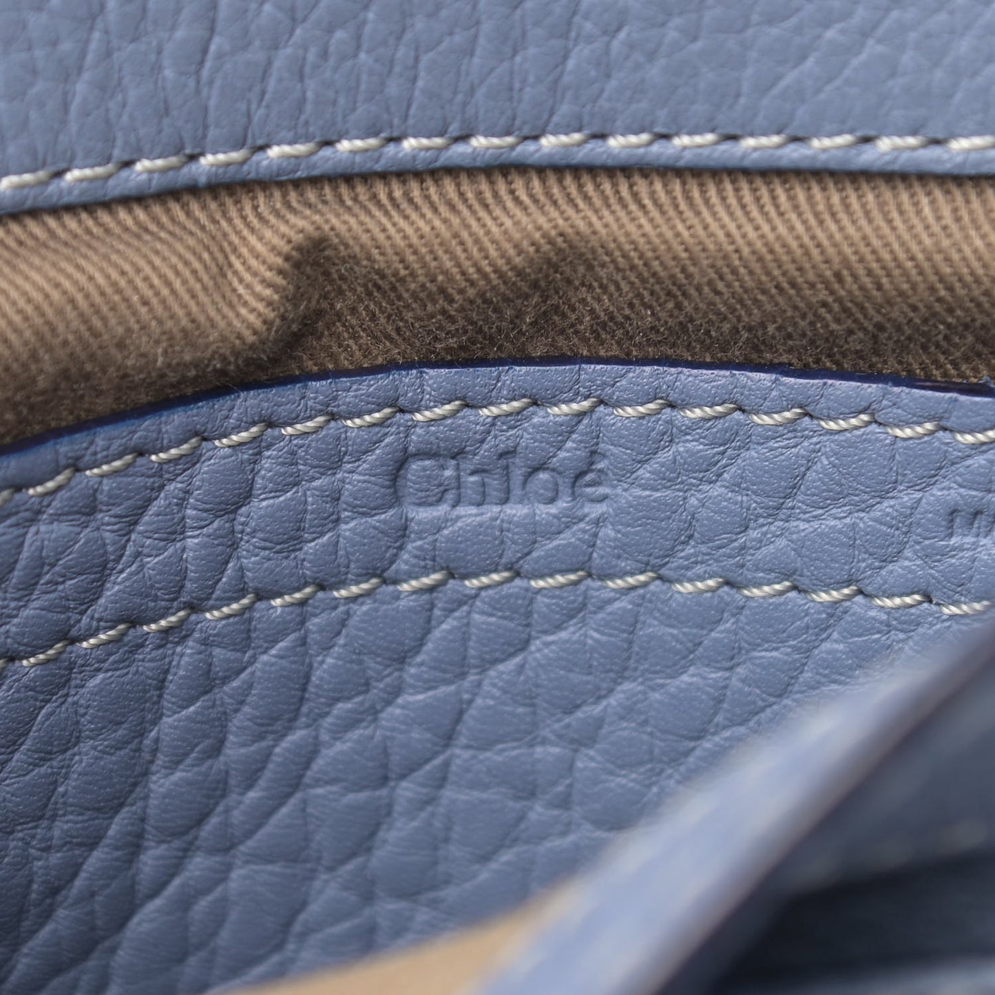 Calfskin Mini Marcie Round Crossbody Bag Street Blue