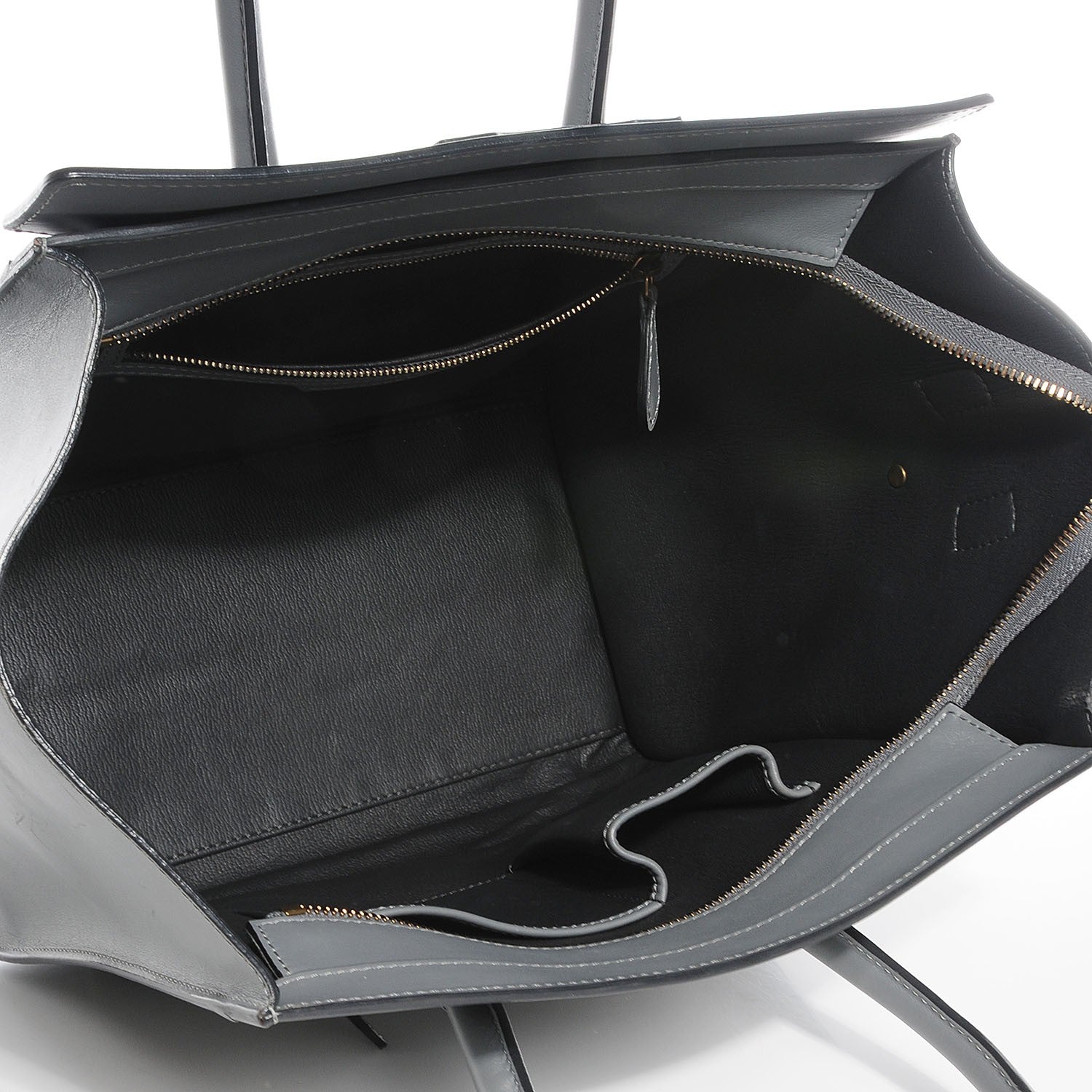 Celine Palmelato Calfskin Mini Luggage Grey 5 of 9