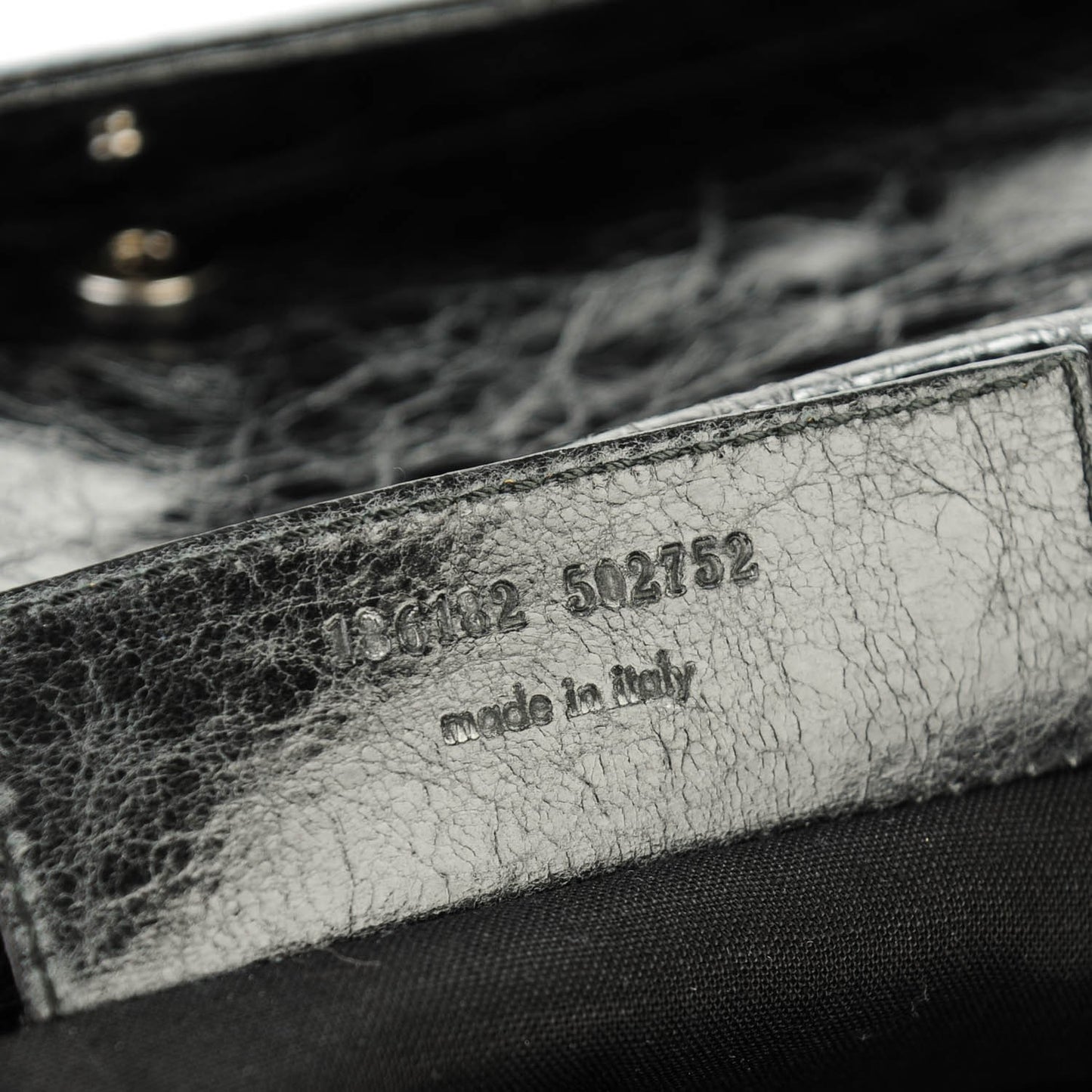 Agneau Giant 21 Silver Hardware Envelope Clutch Plomb