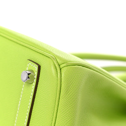 Hermes Epsom Candy Birkin 30 Kiwi Lichen 11 of 15
