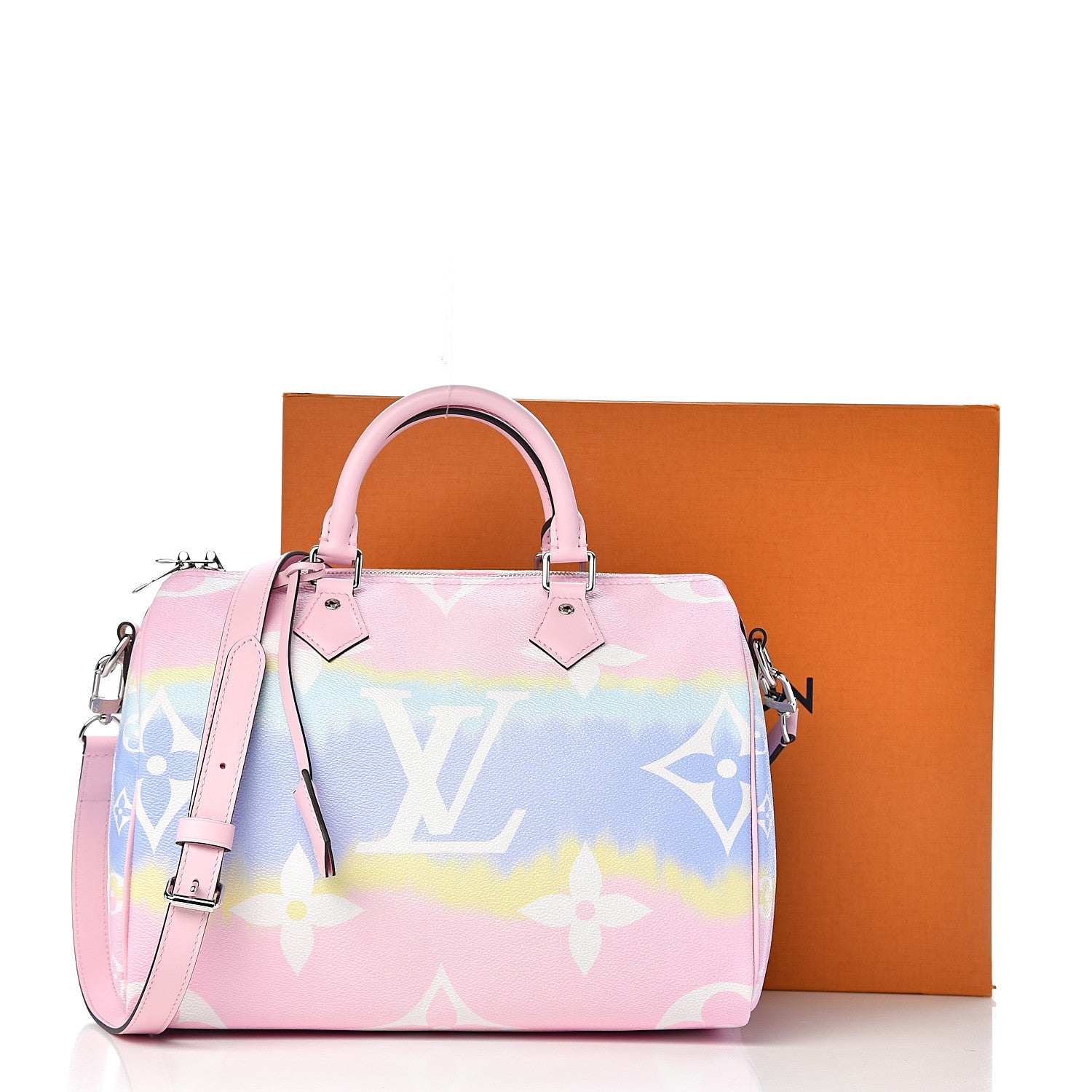 Louis Vuitton Monogram Escale Speedy Bandouliere 30 Pastel 12 of 12