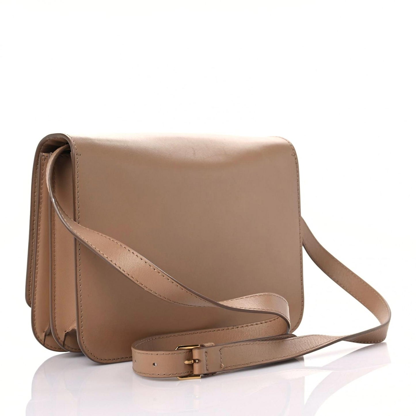 Calfskin Medium TB Bag Brown