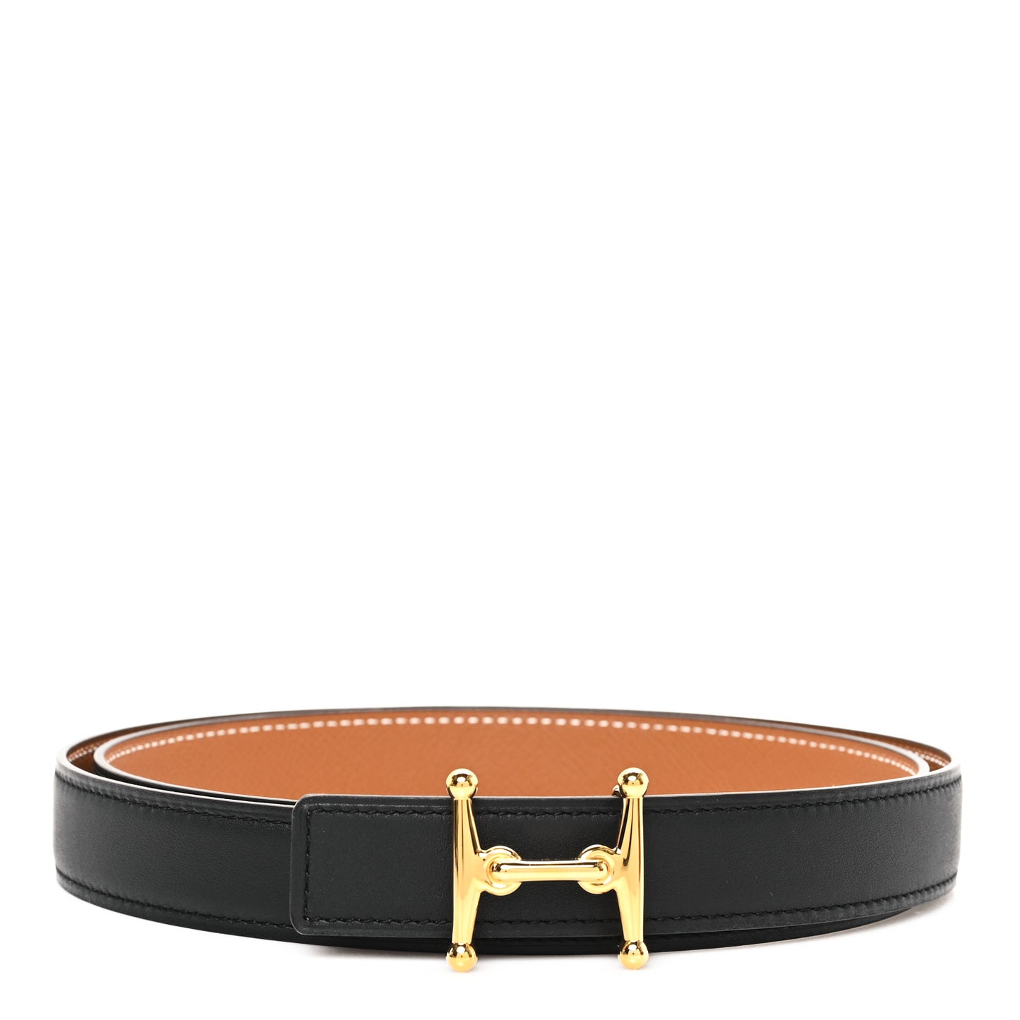 Swift Epsom 24mm H Torsade Belt 95 38 Black Etoupe