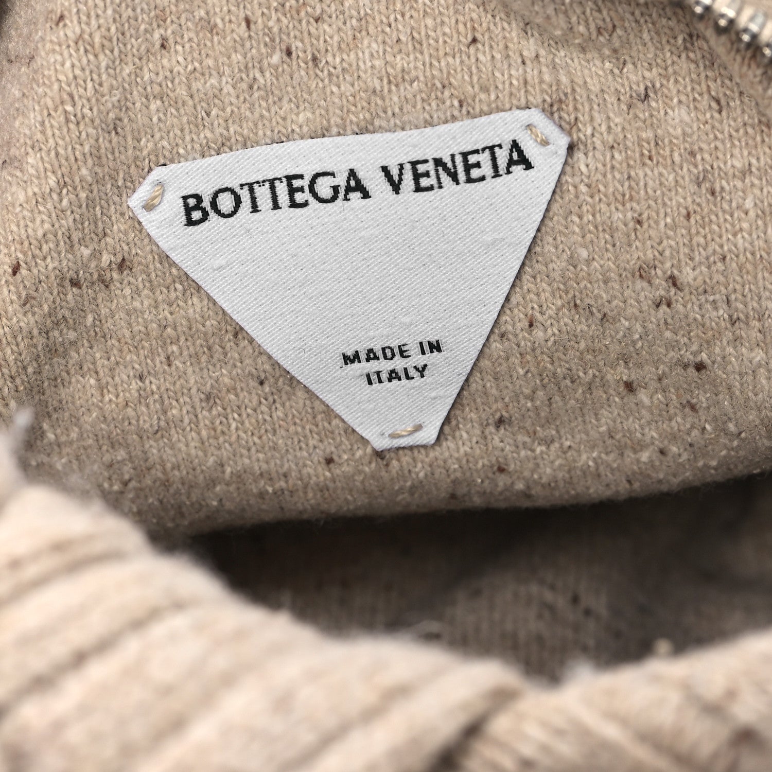 Bottega Veneta Wool Knit Sock Mini Jodie Dune Melange 6 of 10