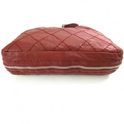 Chanel Lambskin Expandable Tote Red 4 of 13