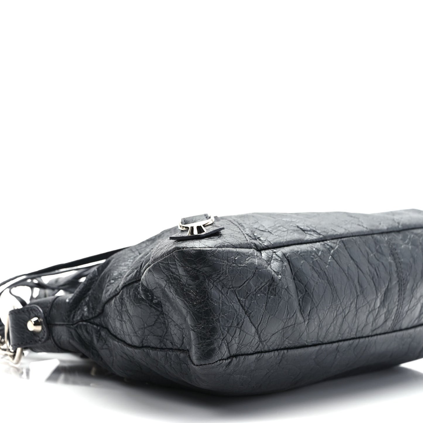 Agneau Classic Silver Hardware First Gris Fossile