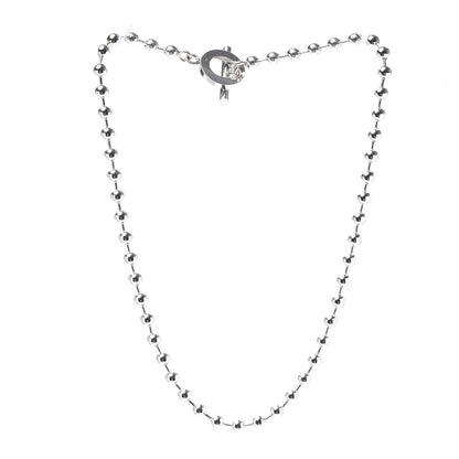 Gucci Sterling Silver Boule Toggle Necklace 3 of 7