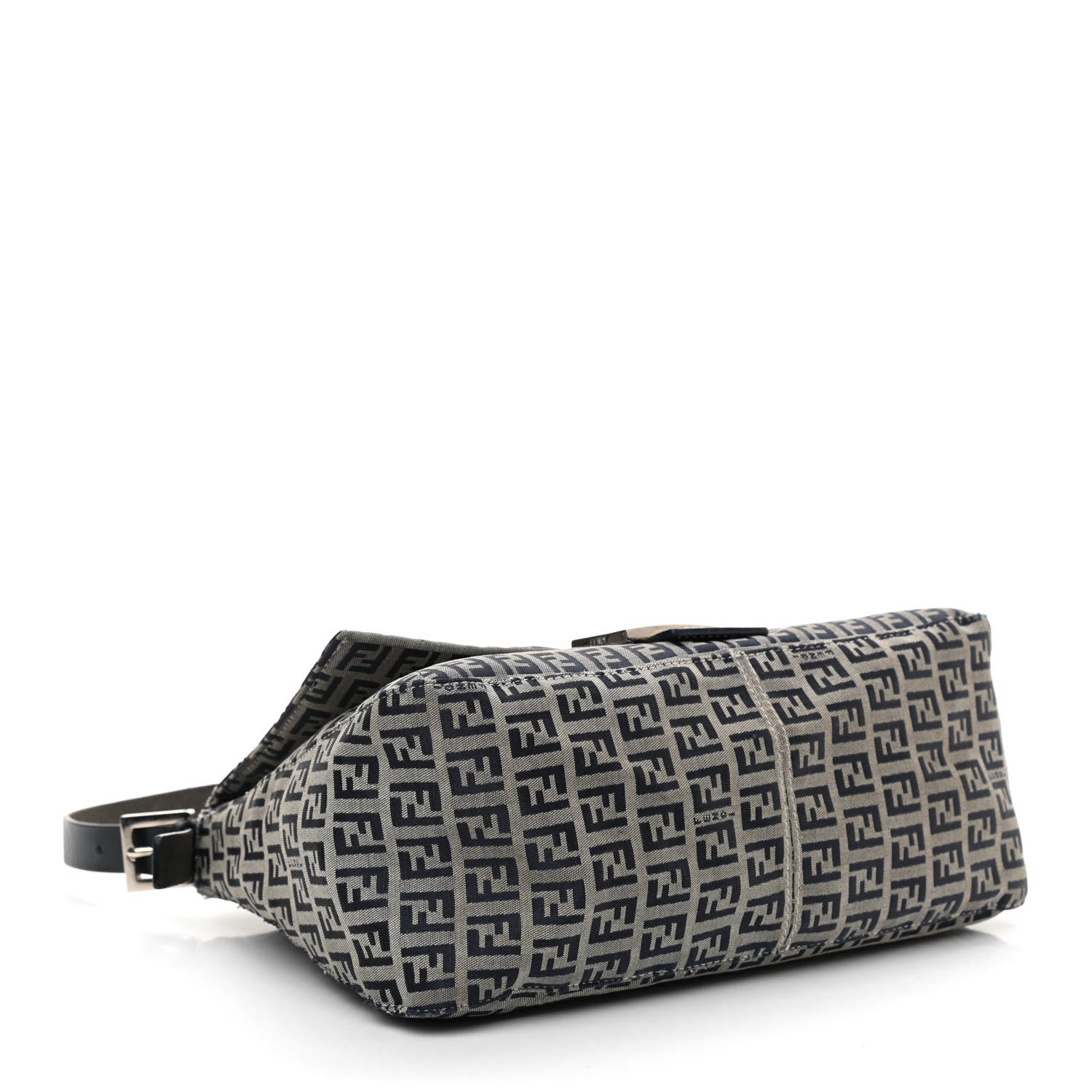 Fendi Zucchino Mama Baguette Navy 4 of 12