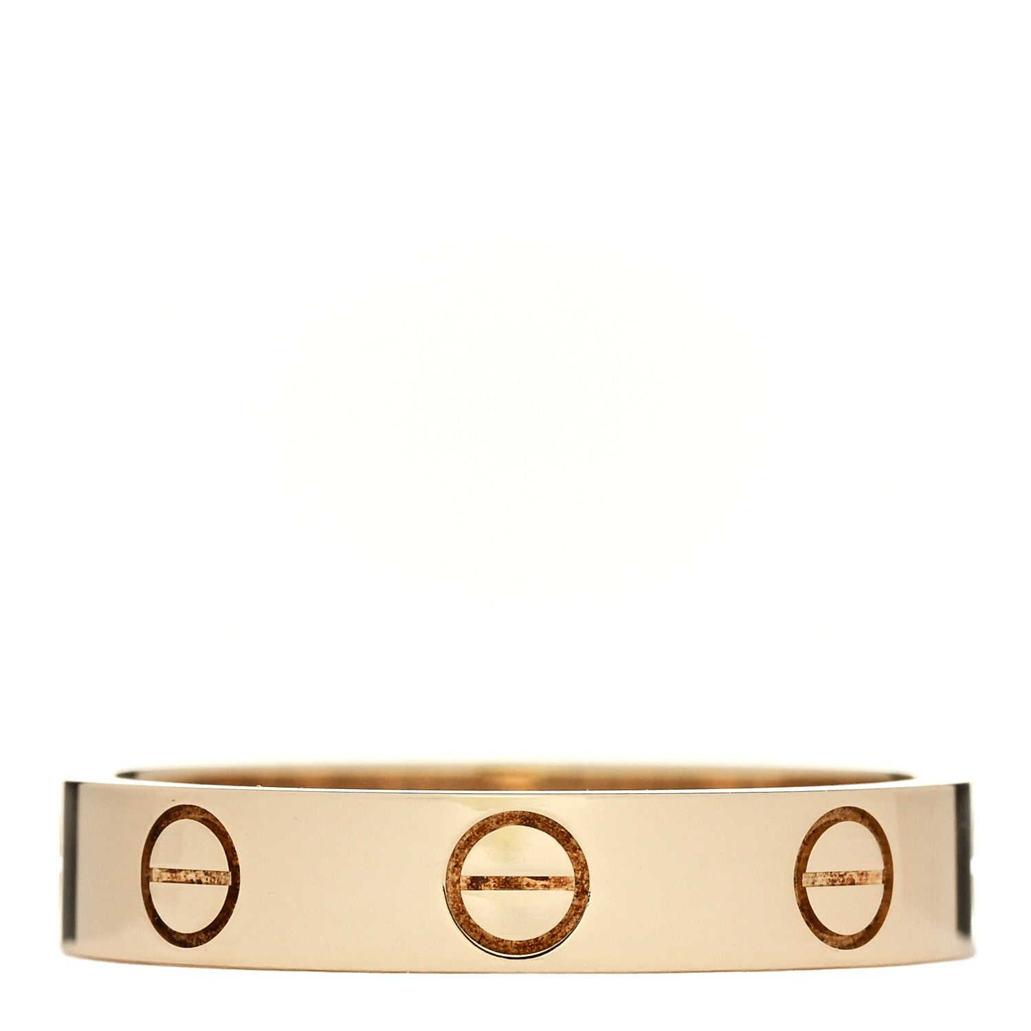 Cartier 18K Yellow Gold 3.5mm LOVE Wedding Band Ring 52 6 3 of 5