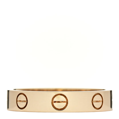Cartier 18K Yellow Gold 3.5mm LOVE Wedding Band Ring 52 6 3 of 5