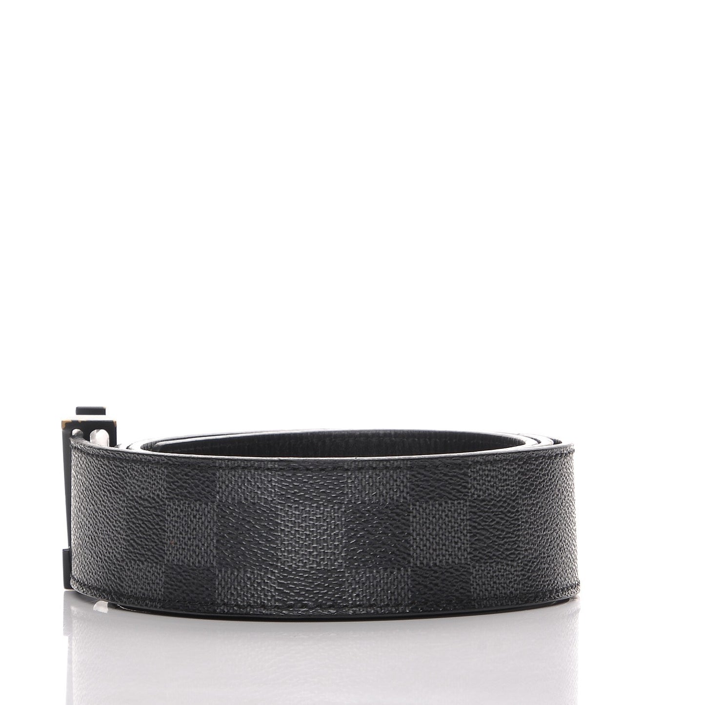 Damier Graphite LV Initiales Belt 95 38