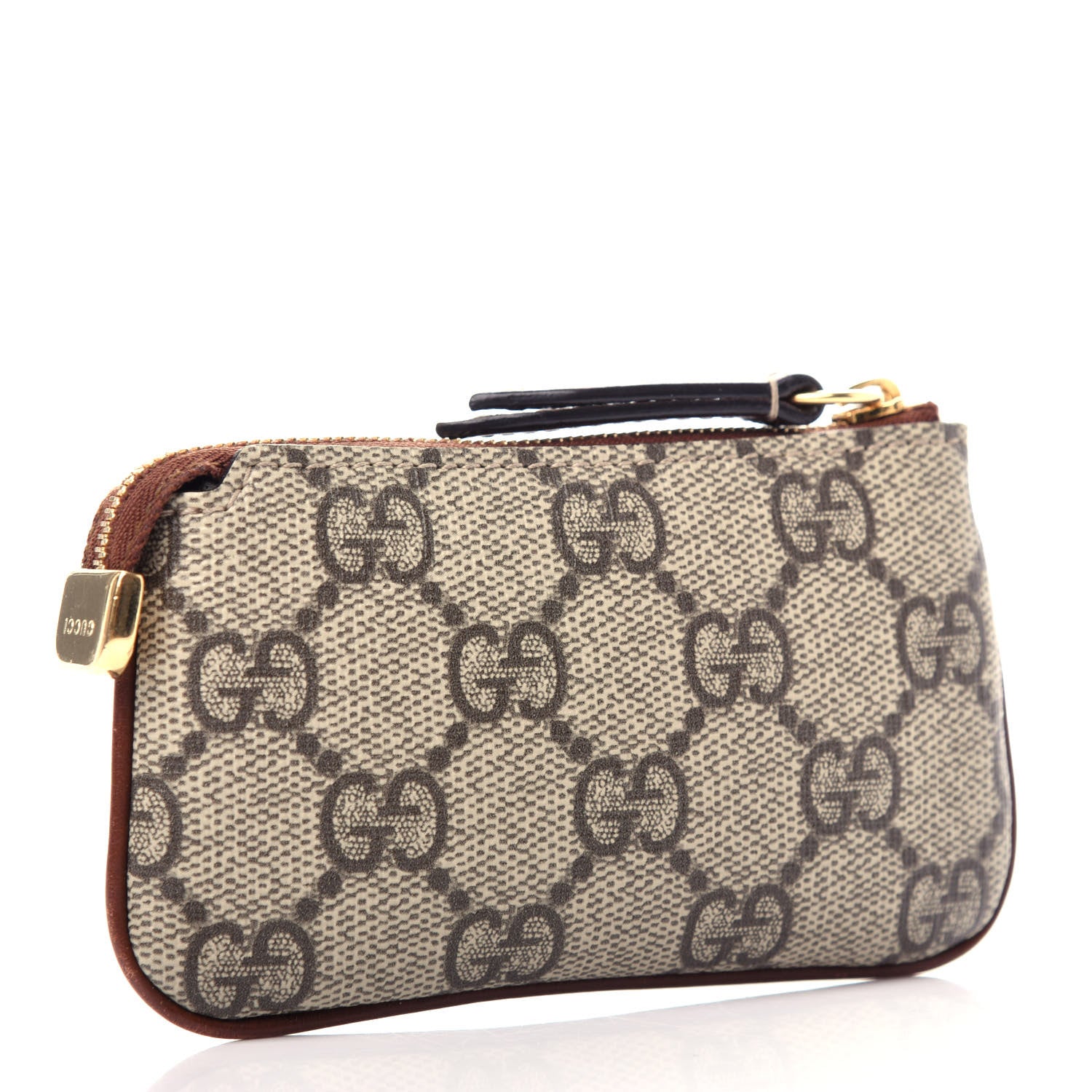 Gucci GG Supreme Monogram Key Case Brown 3 of 8
