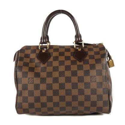 Louis Vuitton Damier Ebene Speedy 25 1 of 8