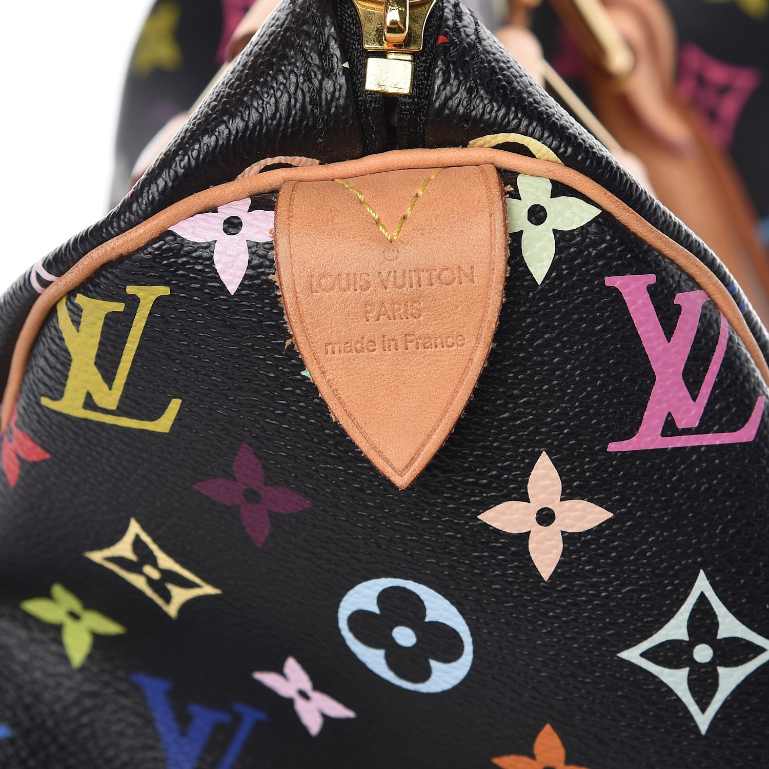 Louis Vuitton Monogram Multicolor Speedy 30 Black 6 of 11