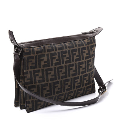 Fendi Zucca Shoulder Bag Tobacco 2 of 8