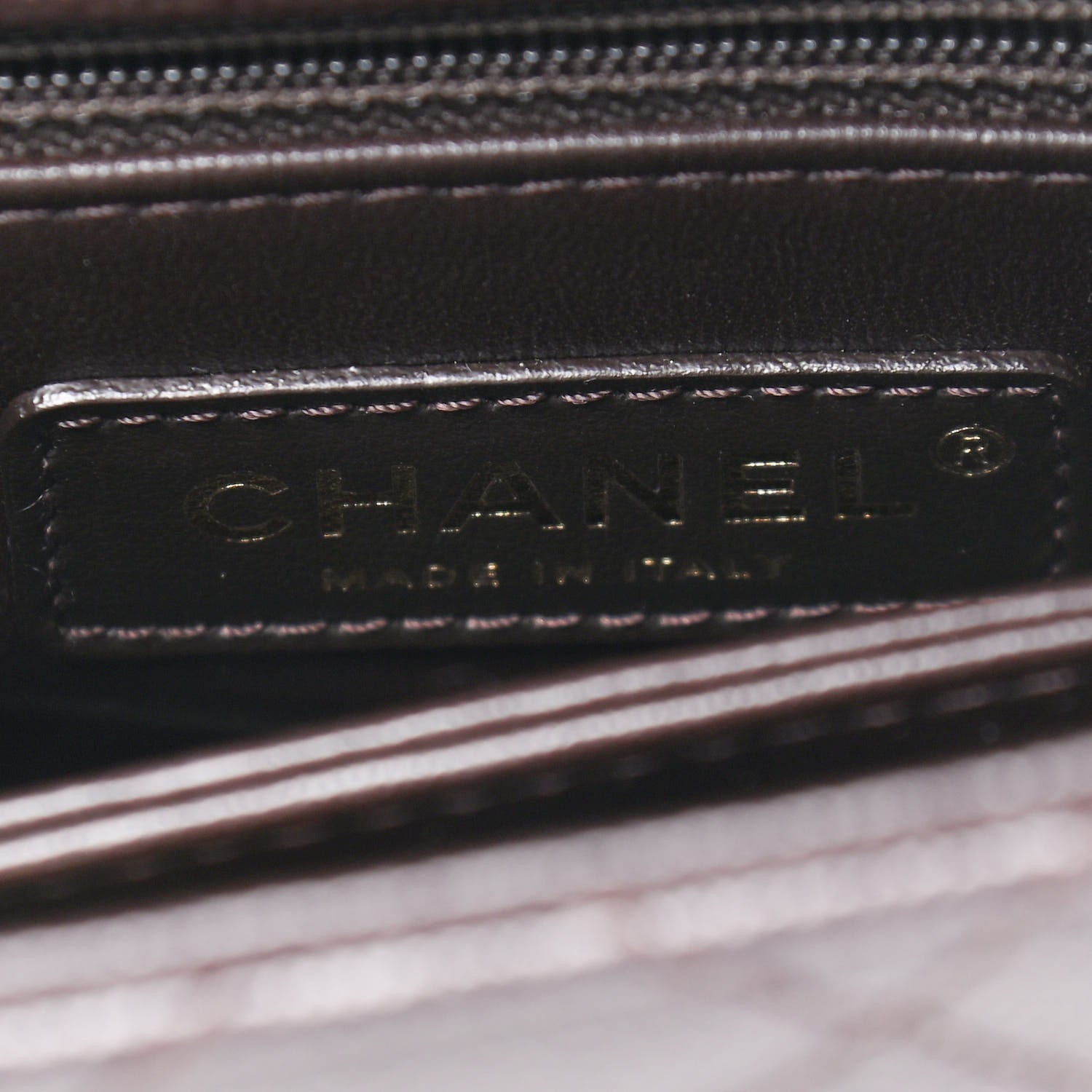 Chanel Caviar Quilted Extra Mini Coco Handle Flap Dark Brown 5 of 8