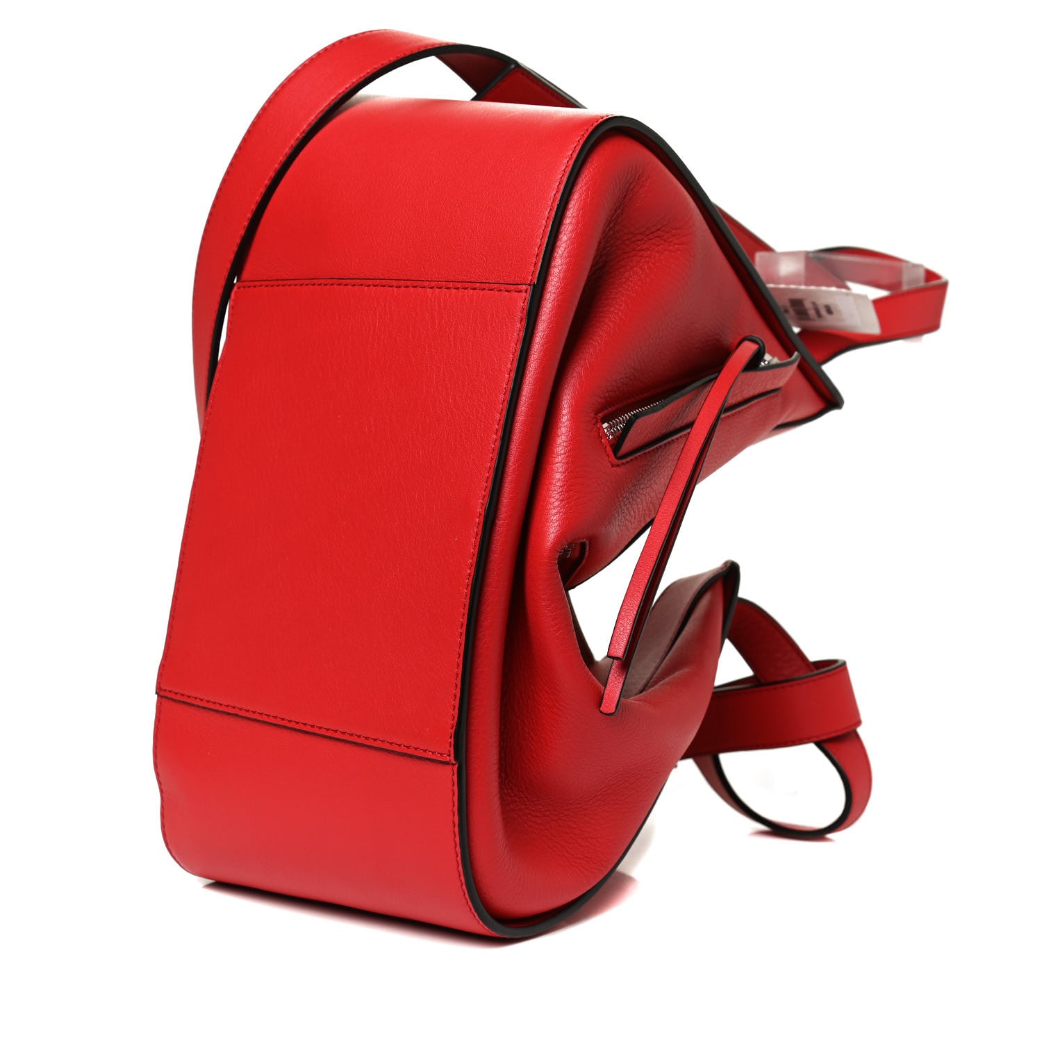 Loewe Grained Calfskin Small Hammock Shoulder Bag Scarlet Red 10 of 11