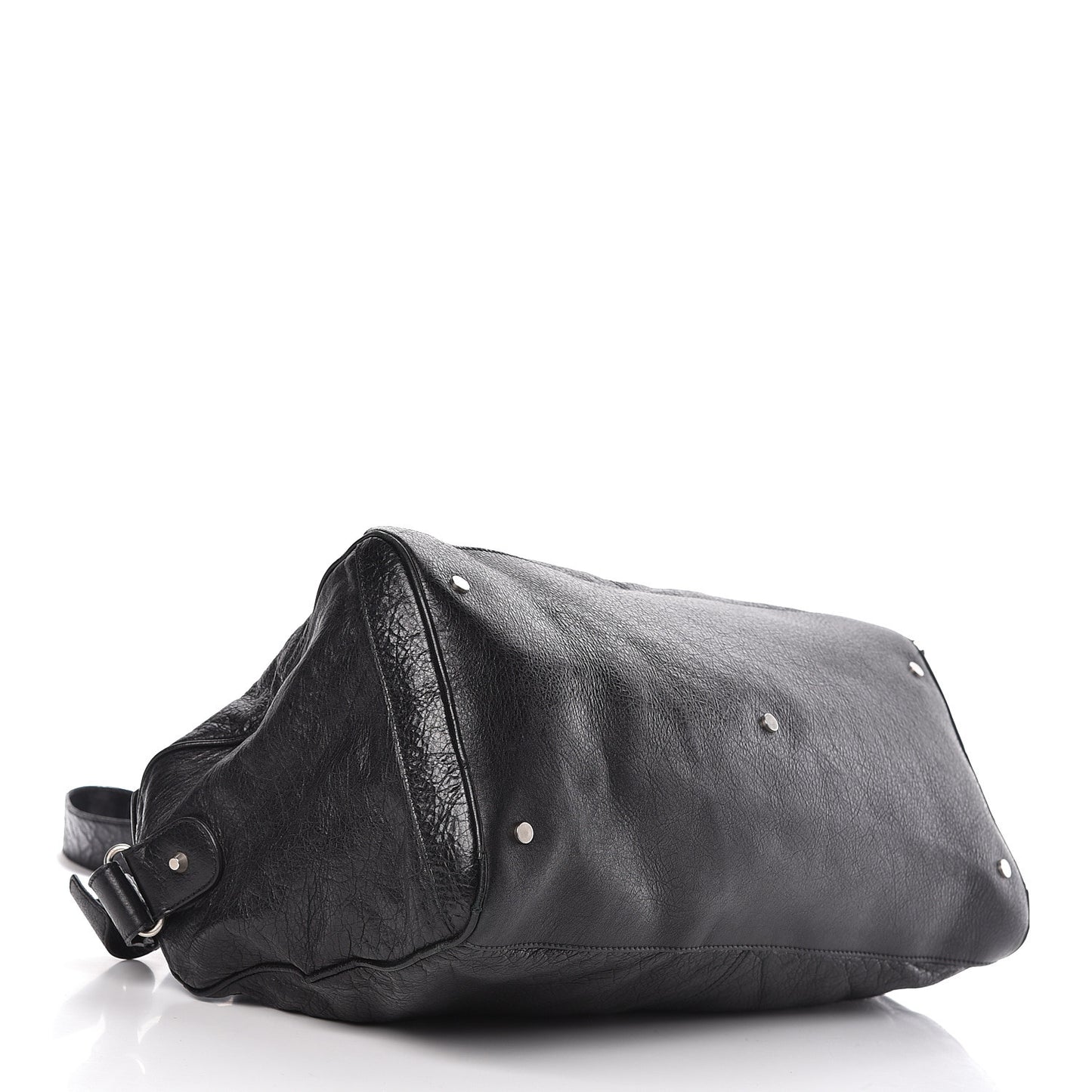 Agneau Classic Hardware S Squash Boston Black