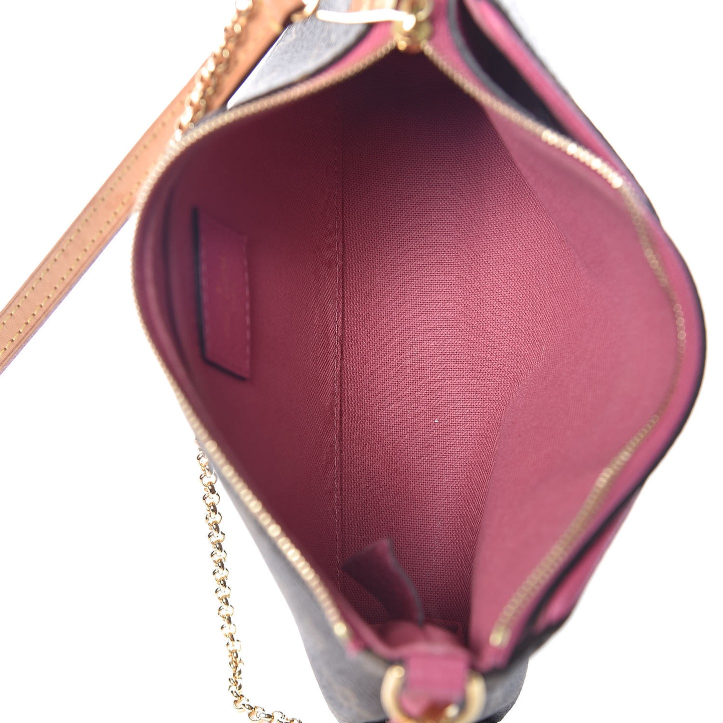 Monogram Pallas Clutch Rose Fizzy