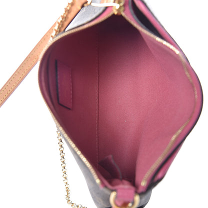 Louis Vuitton Monogram Pallas Clutch Rose Fizzy 8 of 13