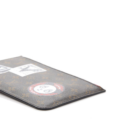 Louis Vuitton Monogram World Tour Neverfull MM GM Pochette 9 of 9