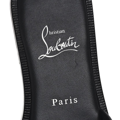 Christian Louboutin Calfskin Her In Roma Flat Slides 37.5 Black 8 of 8