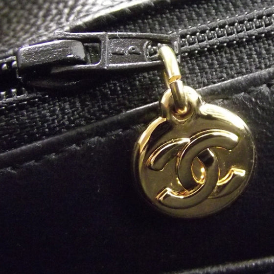 Chanel Caviar JUMBO Flap Bag Black 9 of 12